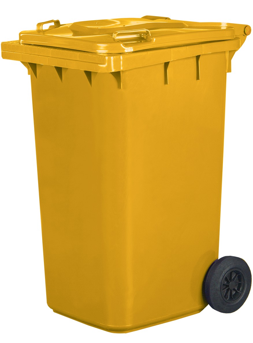 Контейнер для відходів JESTIC, 240л, жовтий